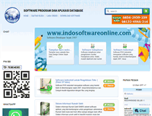 Tablet Screenshot of indosoftwareonline.com